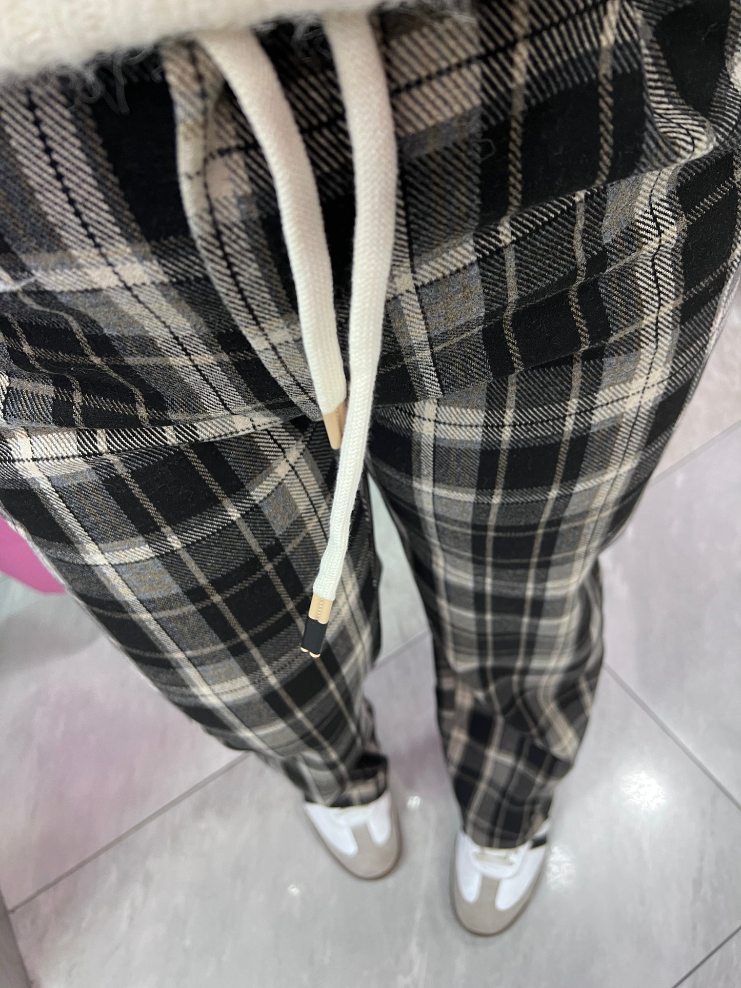 Pantalone caldo quadretti Simona g