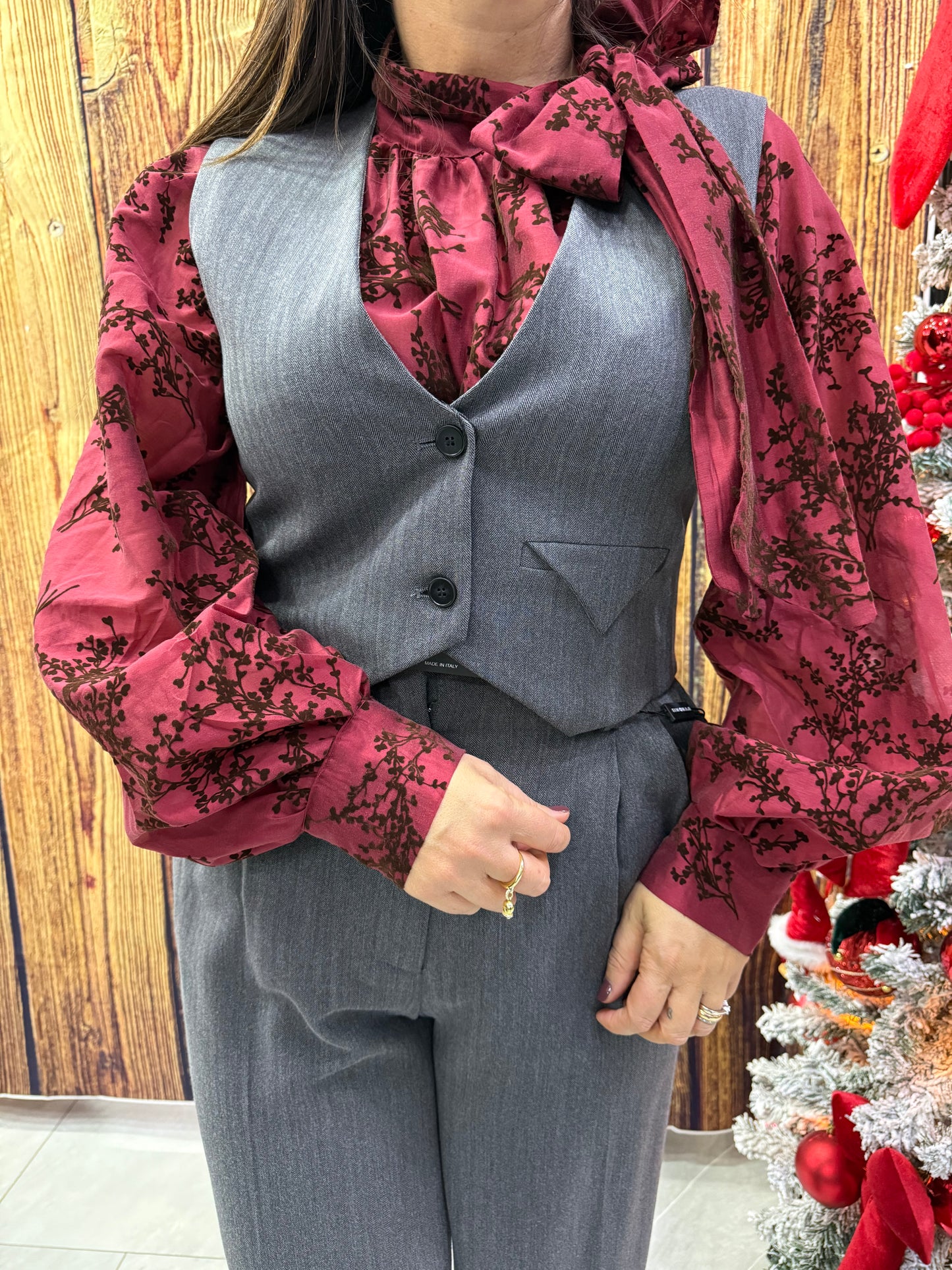 Panciotto grigio Stefy