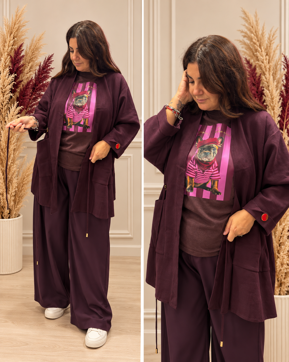 Cardigan cappottino Borghese
