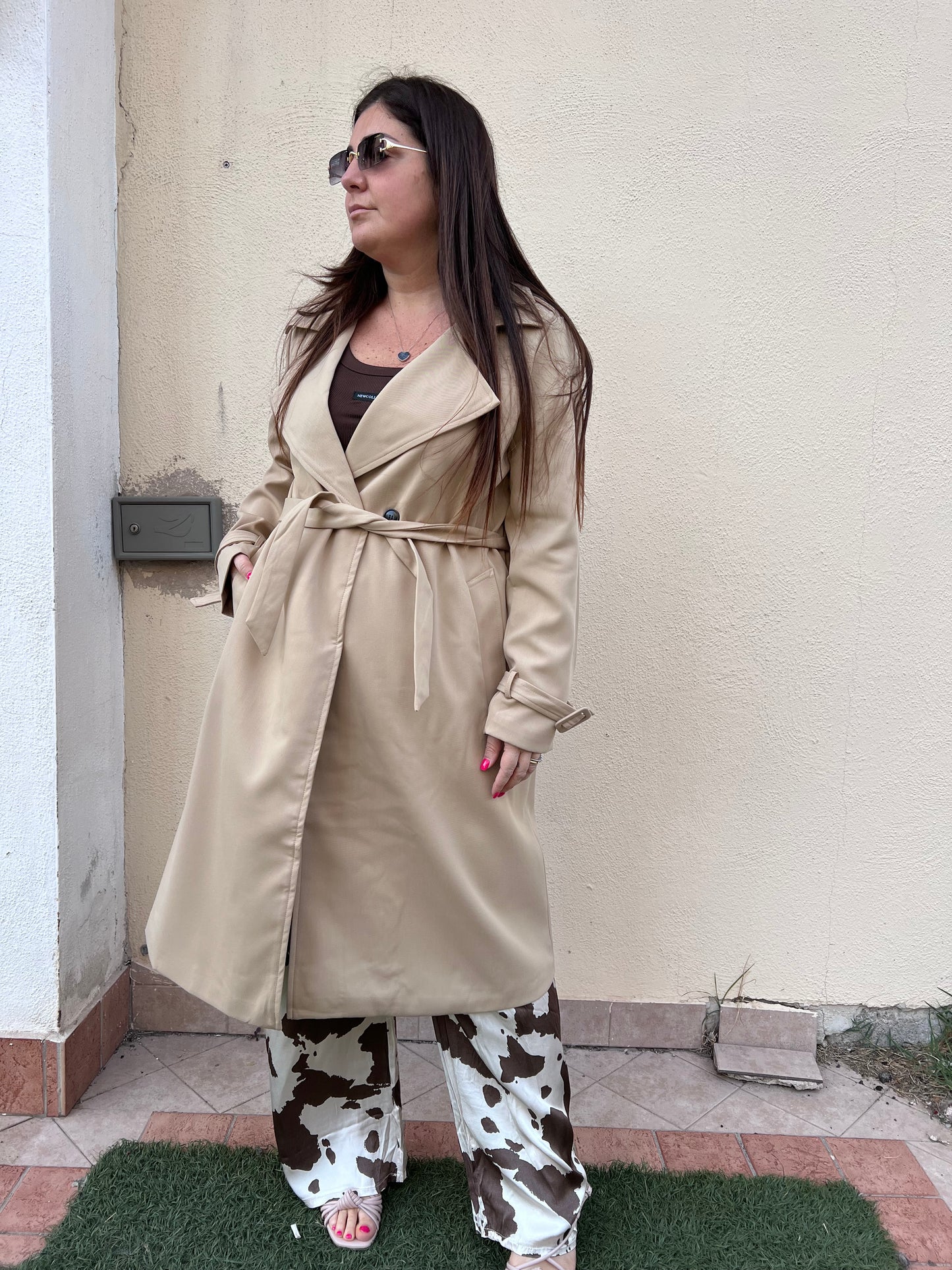Trench lungo Camel