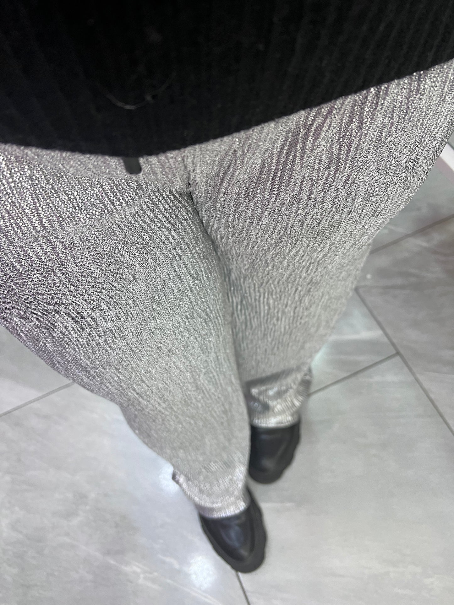 Pantalone argento