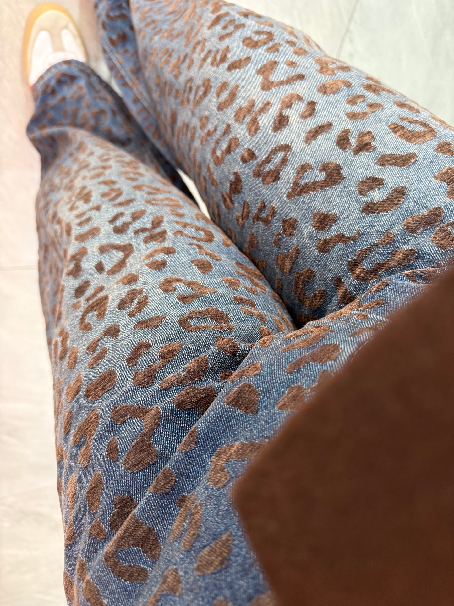 Jeans animalier Claudia