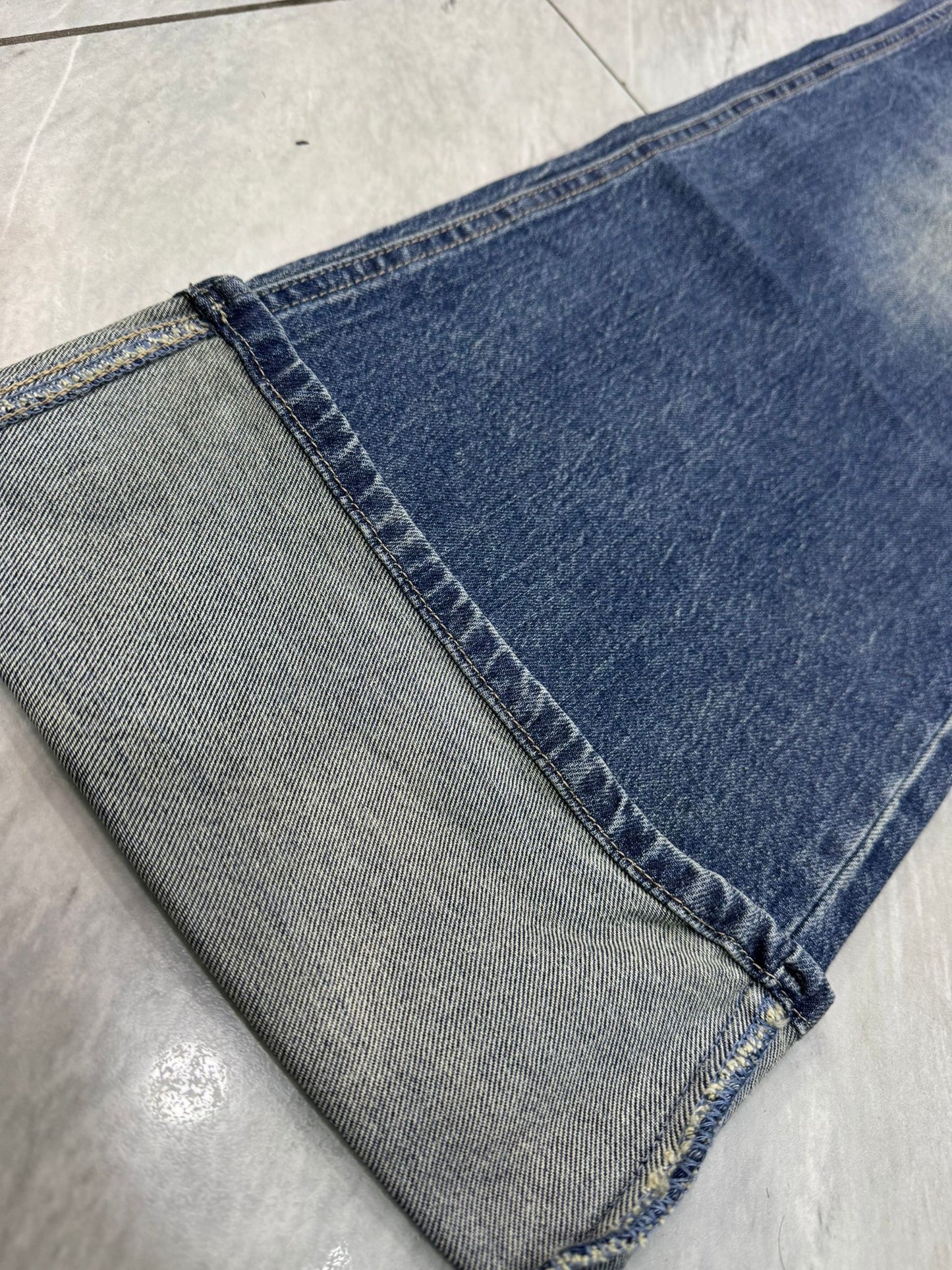 Jeans piegone semi rigido