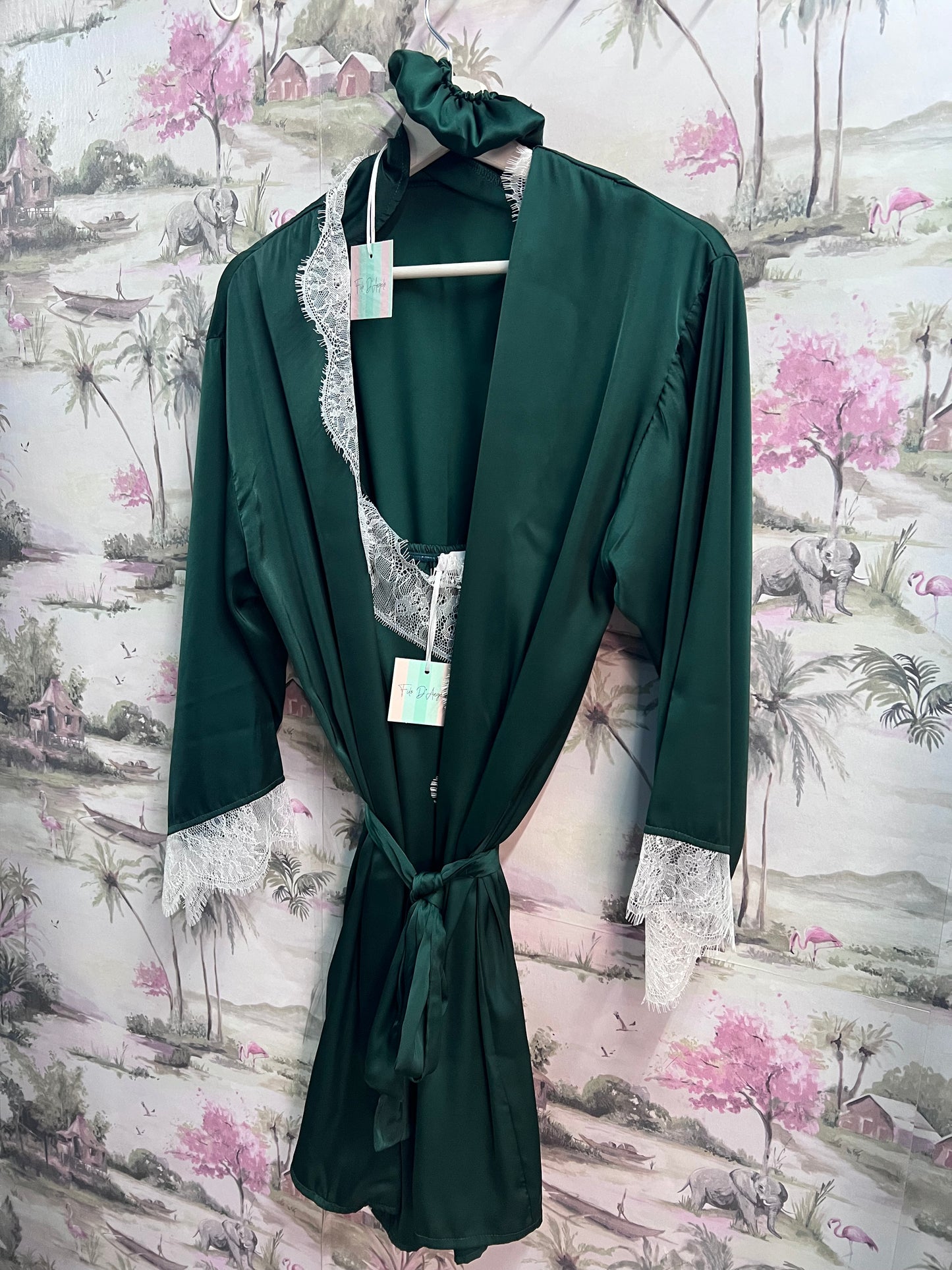 Set sottana e kimono filo D’Angelo