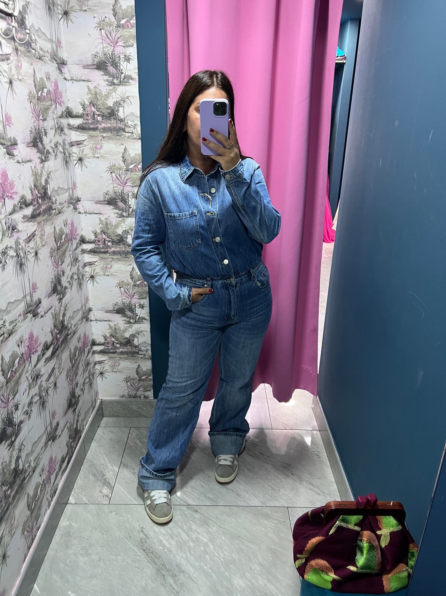 Tuta intera jeans shyla