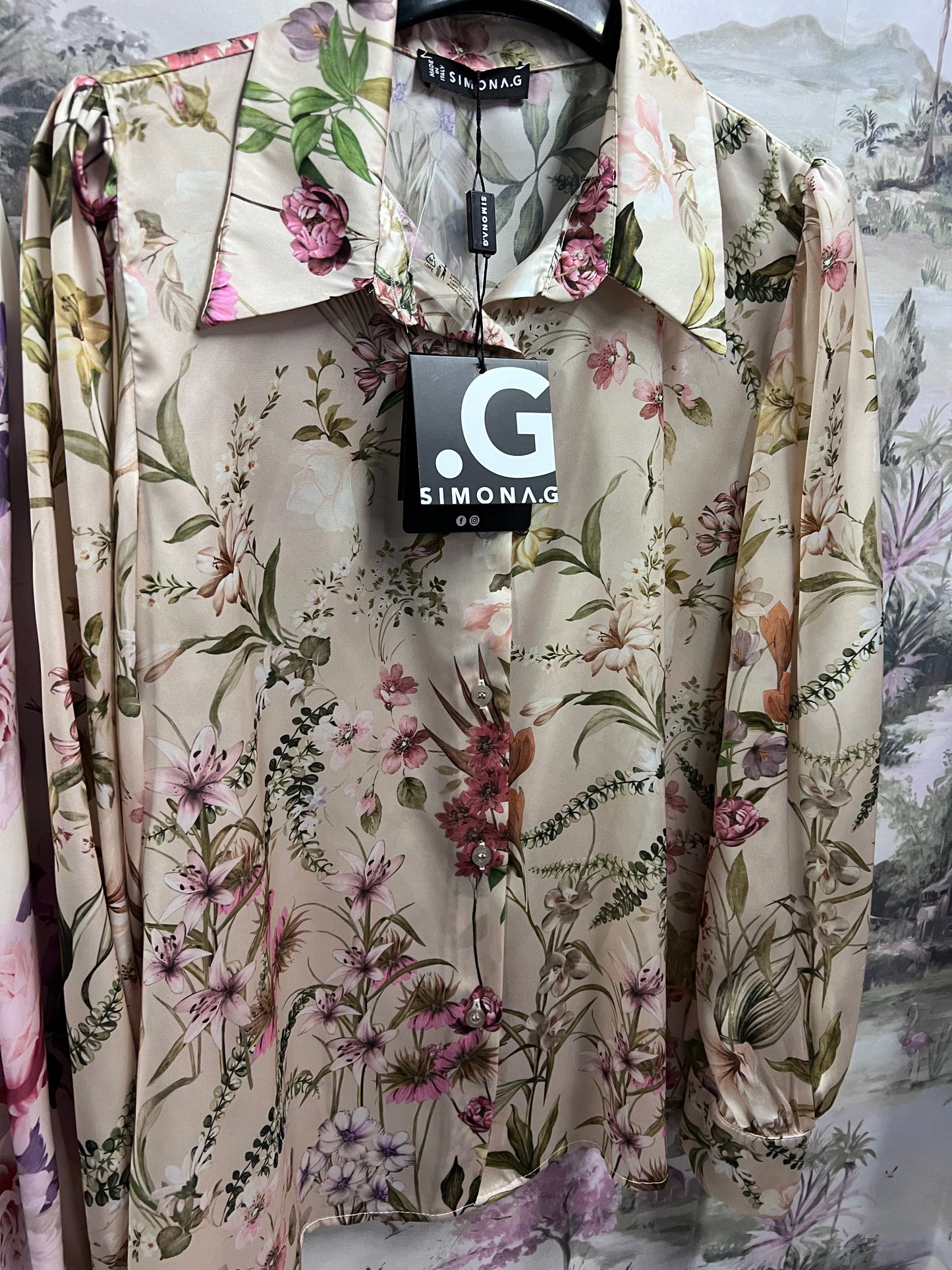 Camicia pois raso Simona g