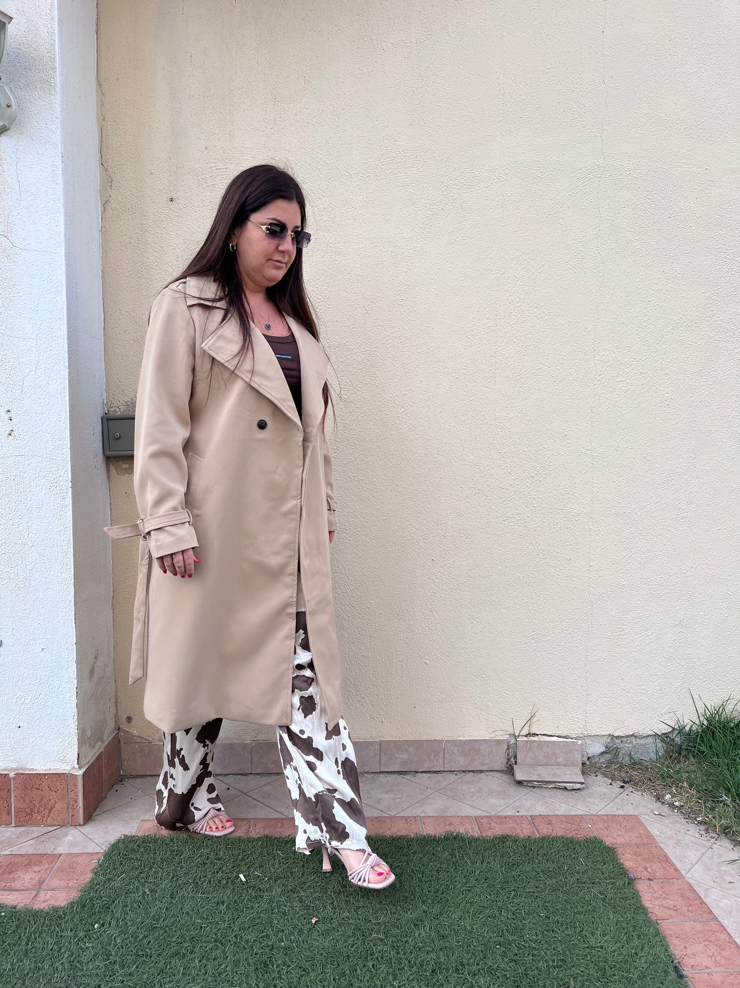 Trench lungo Camel