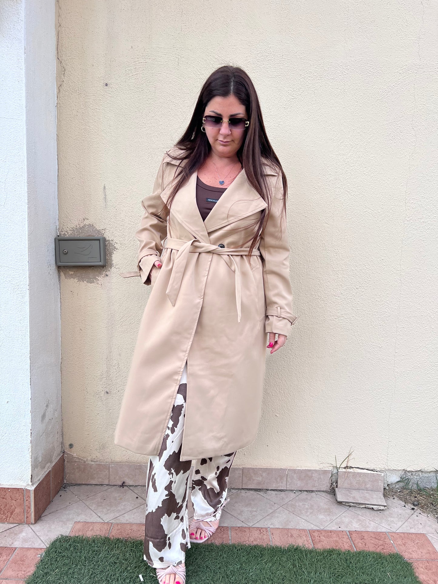 Trench lungo Camel