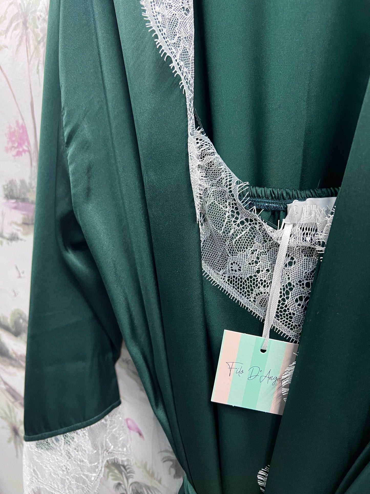 Set sottana e kimono filo D’Angelo