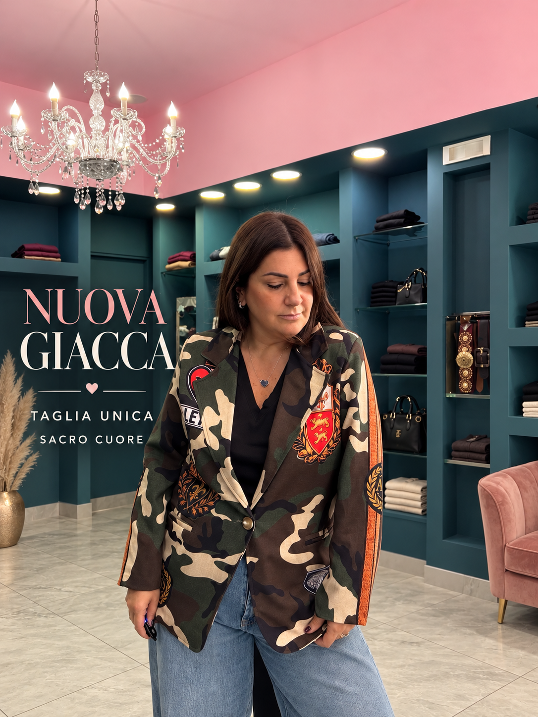 Giacca sacro cuore