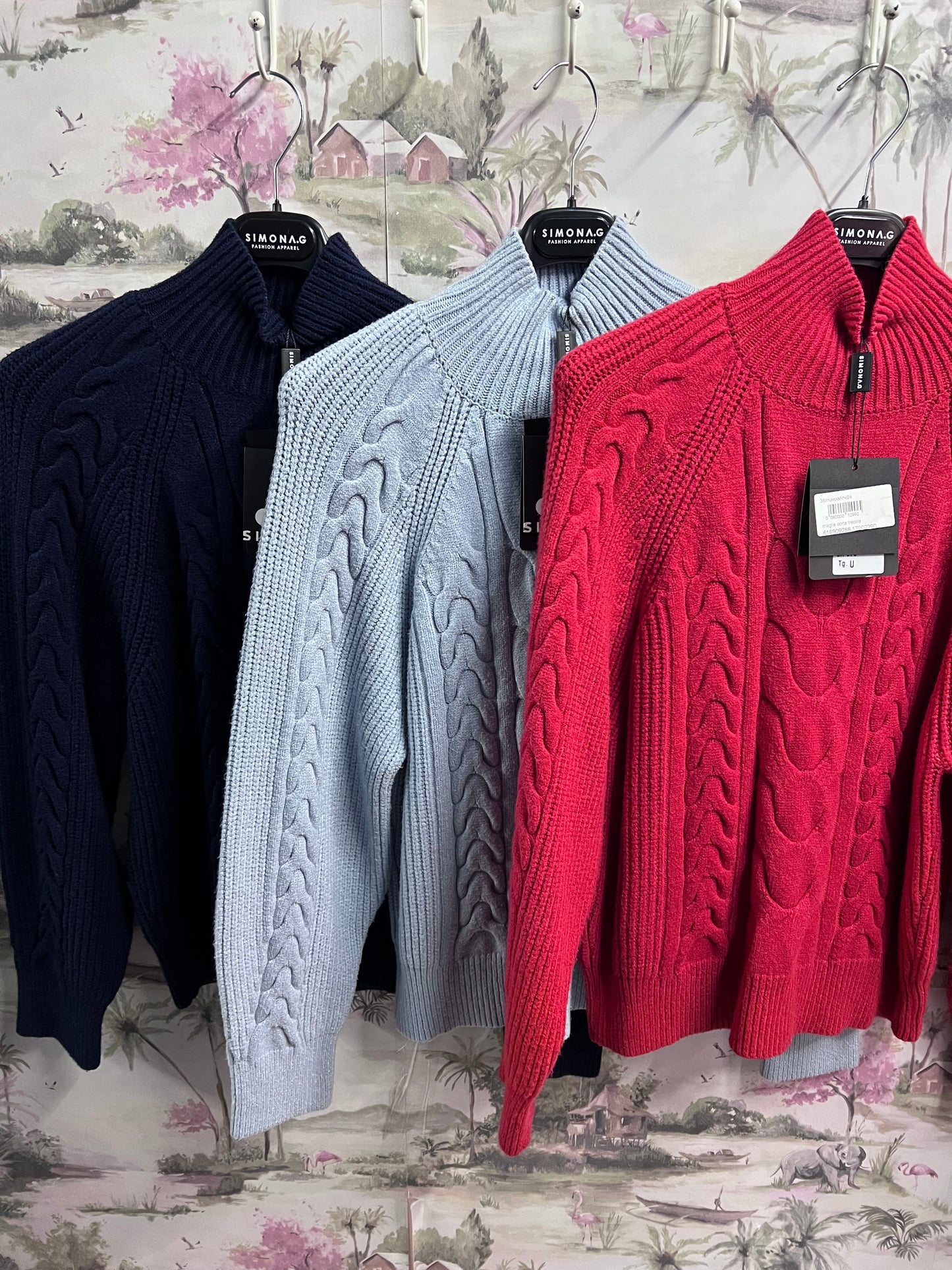 Maglione treccia Simona g