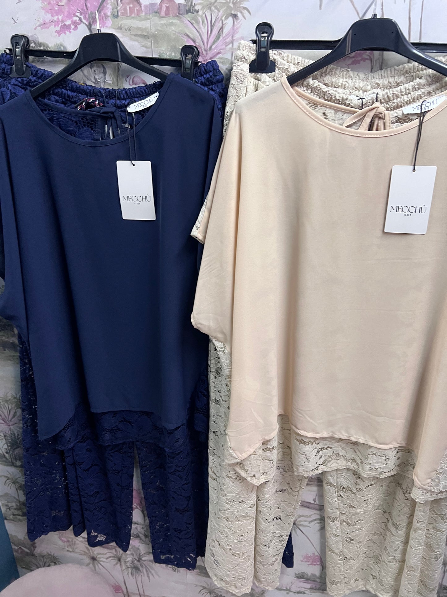 Coordinato merletto curvy