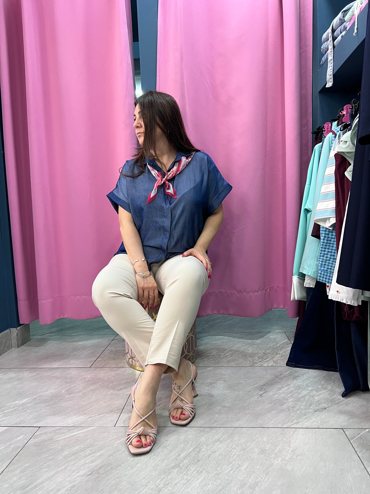 Pantalone manofredda sigaretta Simona g