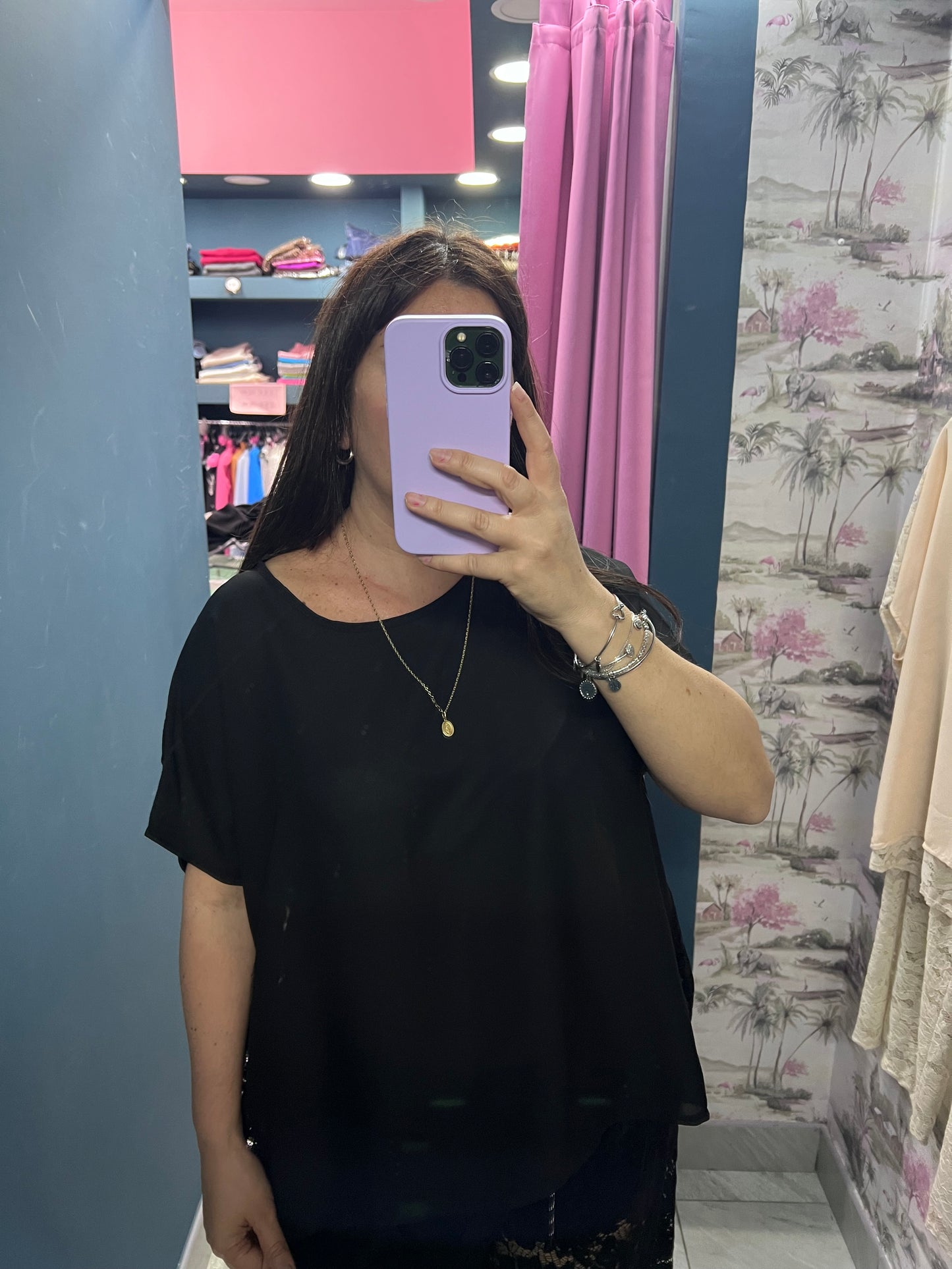 Coordinato merletto curvy
