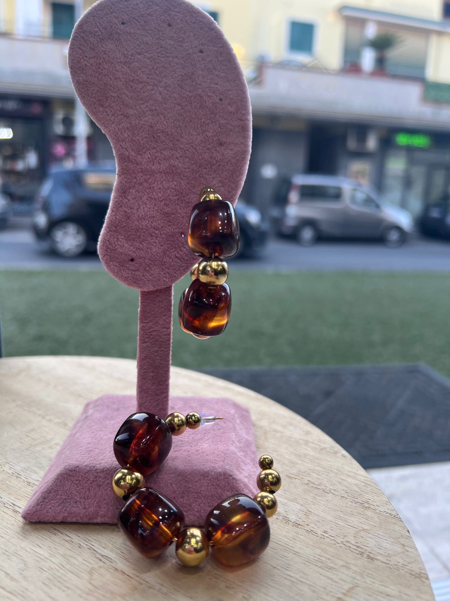 Orecchini cerchio combo