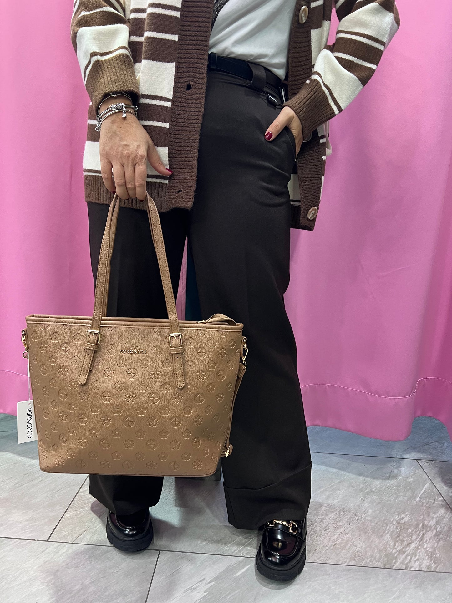 Pantalone simona g maxi piegone