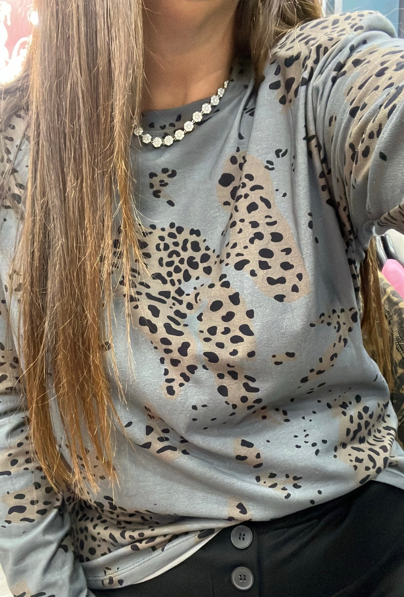 Shirt ML spallina fantasia