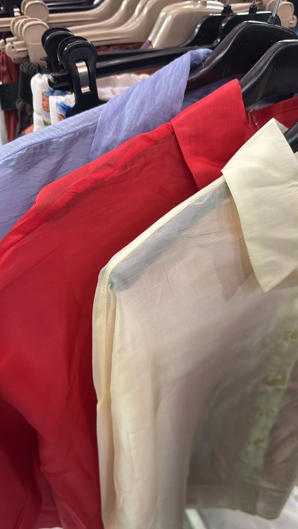 Camicia velata curvy