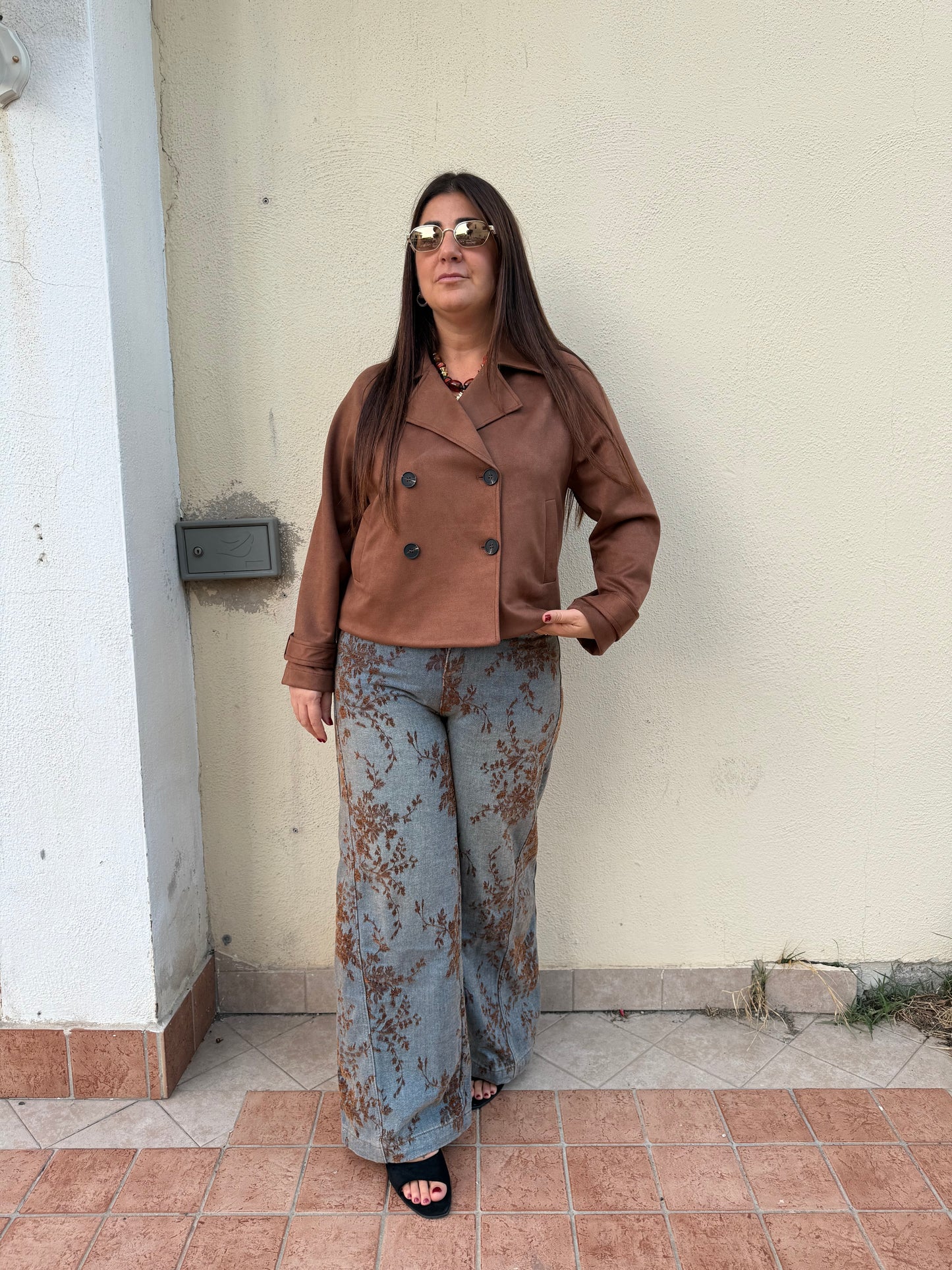 Cappotto camoscio Simona g