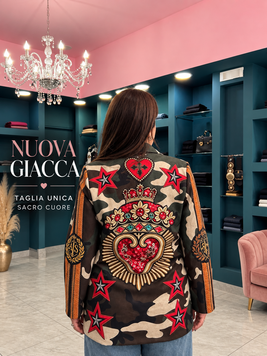 Giacca sacro cuore