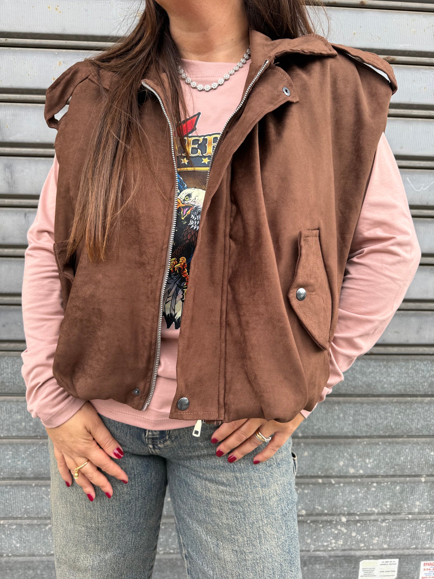 Smanica camoscio Traffic