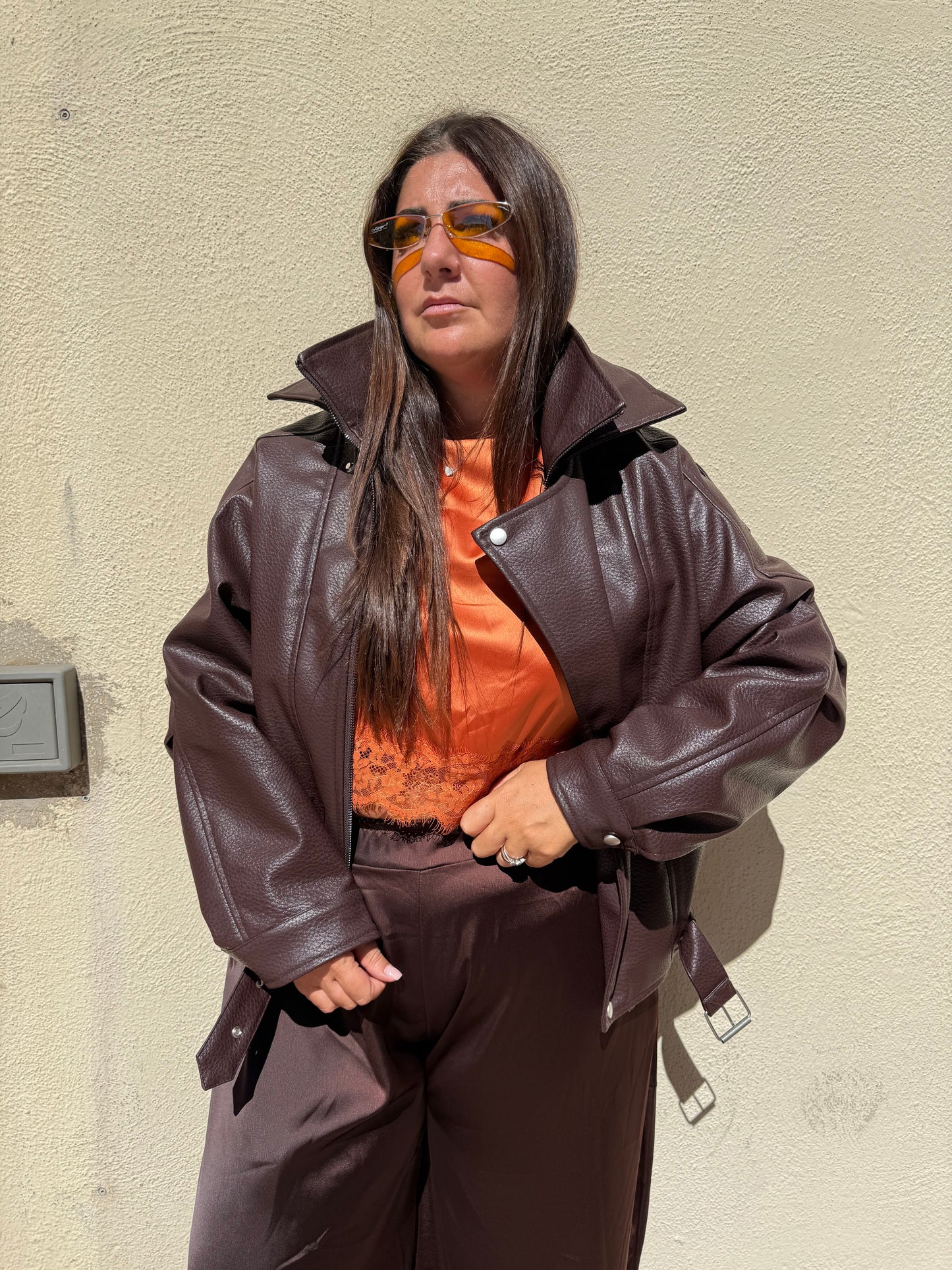 Giubbotto ecopelle Blair