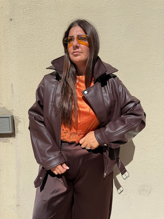 Giubbotto ecopelle Blair