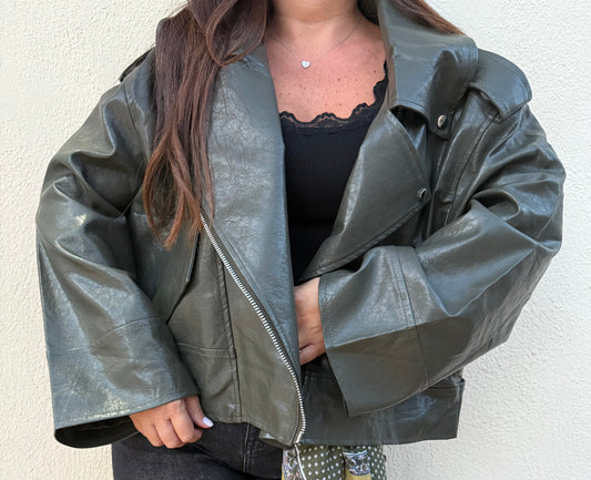 Giubbotto Esmeralda oversize