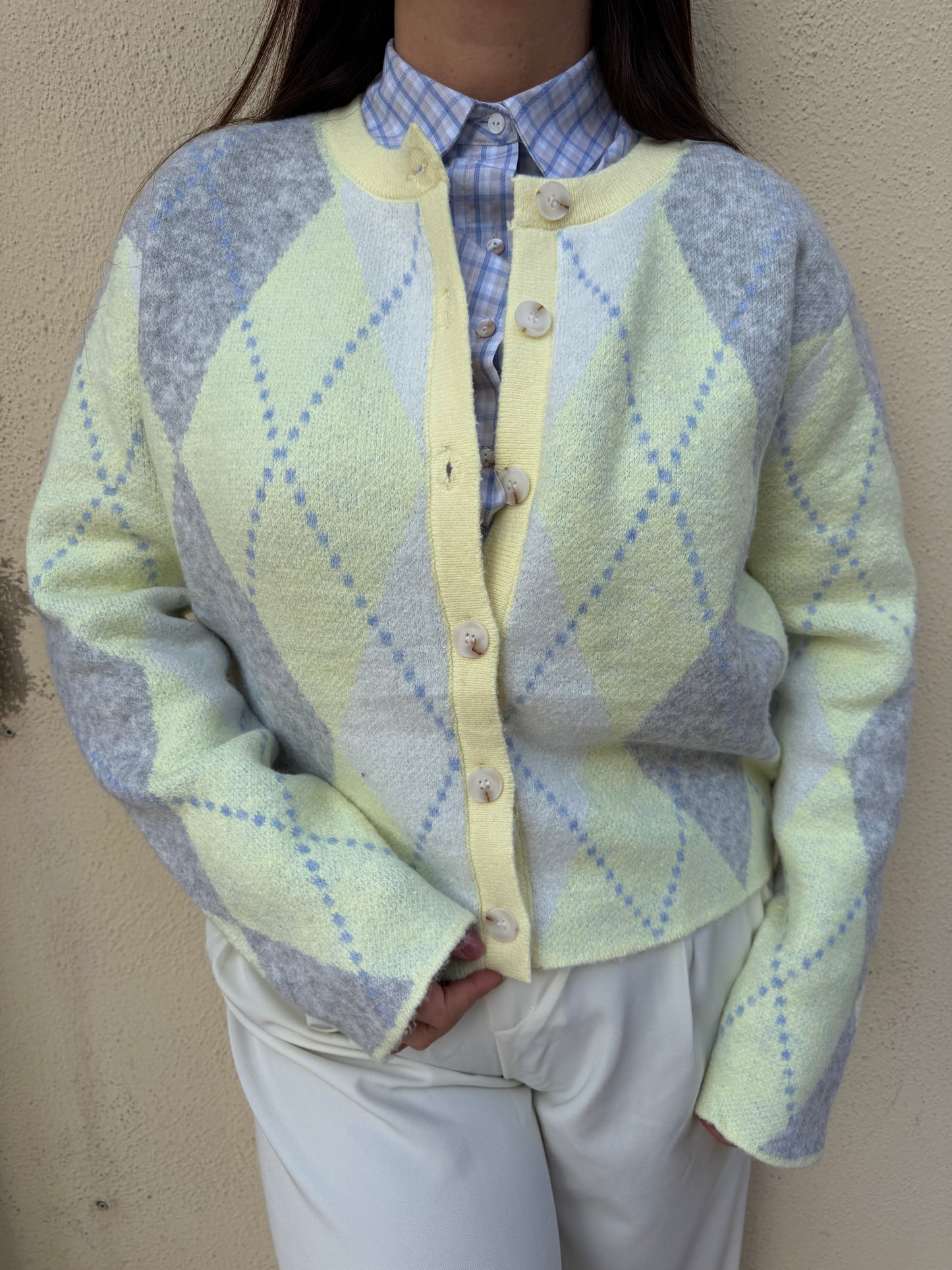 Cardigan rombi Soleil