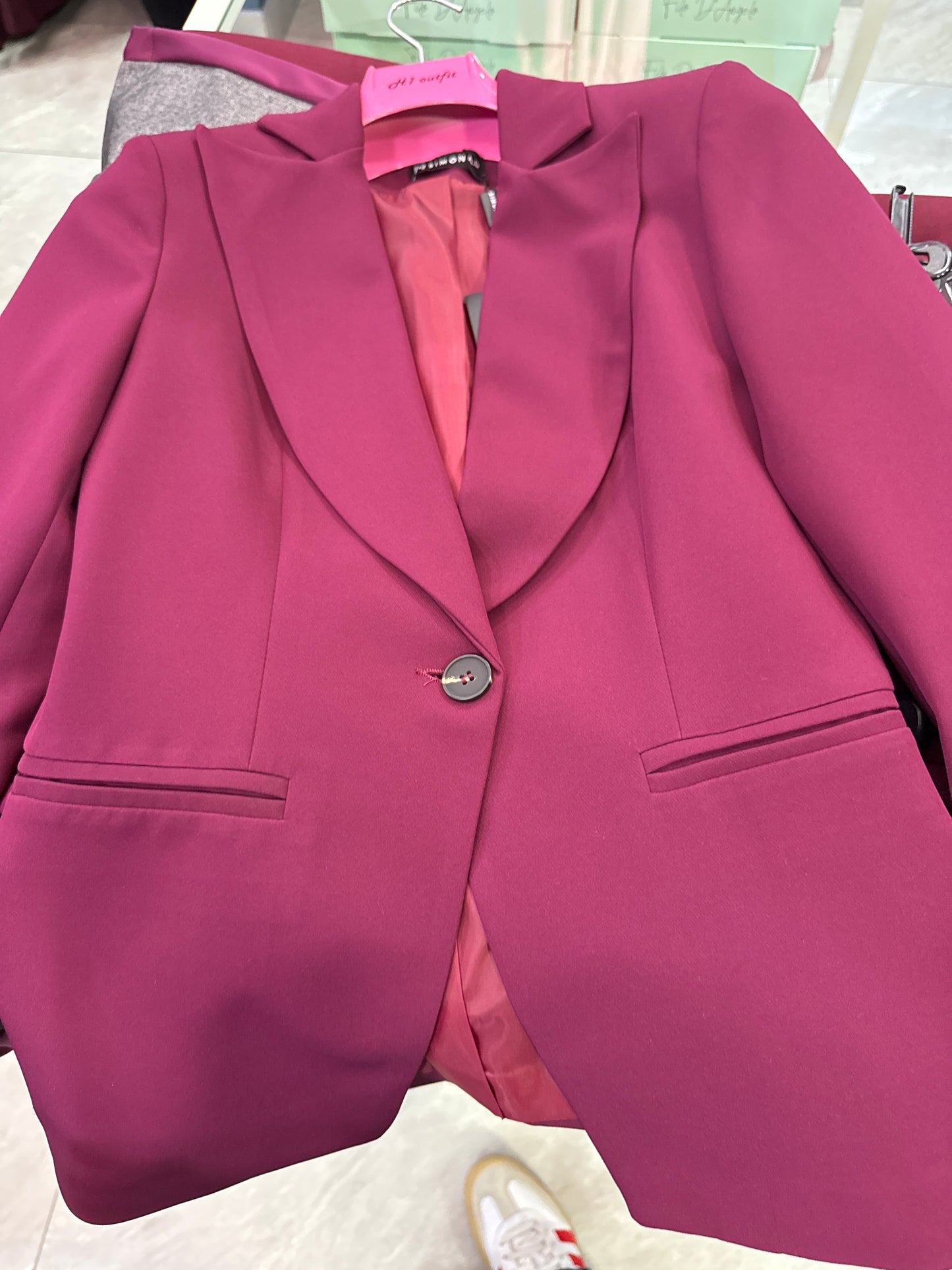 Giacca bordò Simona g