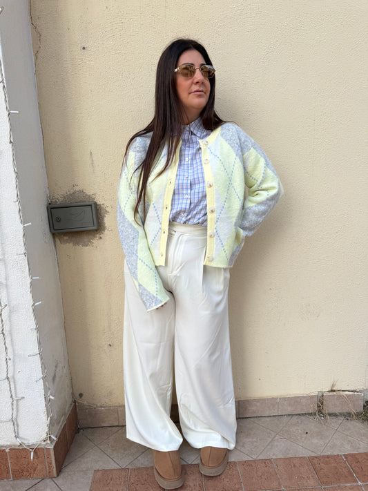 Cardigan rombi Soleil