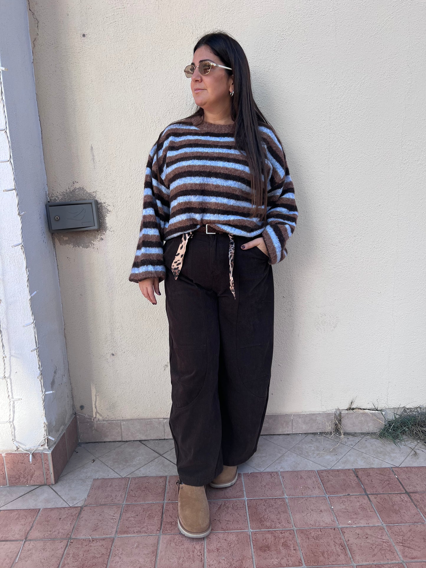 Jeans Velluto ballon Bro