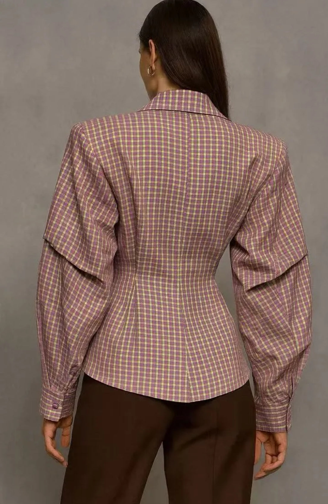Camicia quadretti P/E