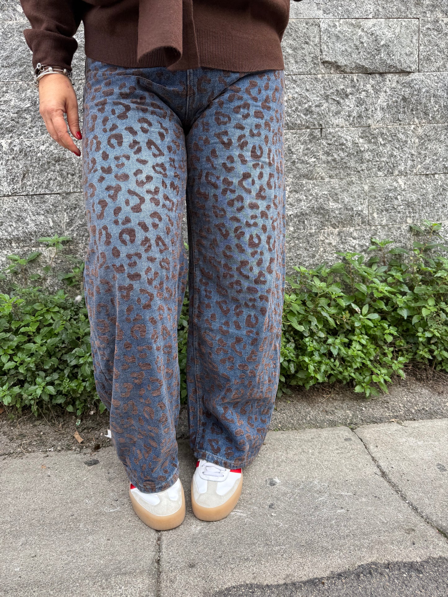 Jeans animalier Claudia