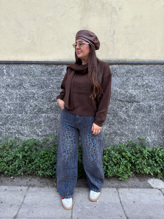 Jeans animalier Claudia