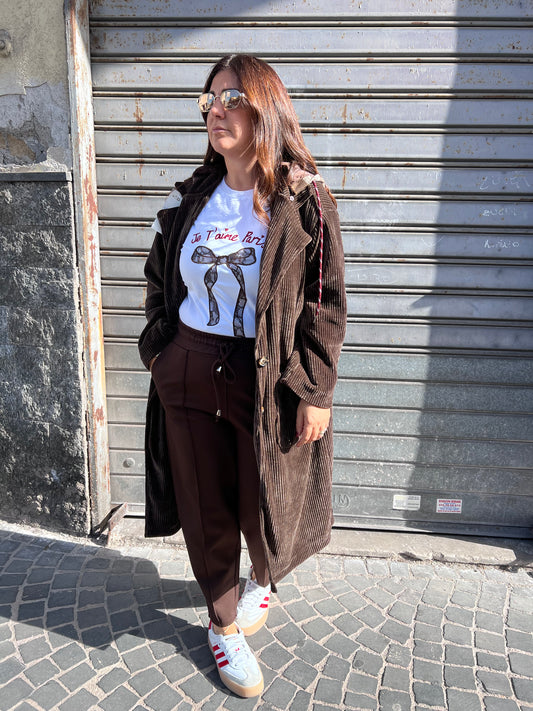 Cappotto a costine Oslo