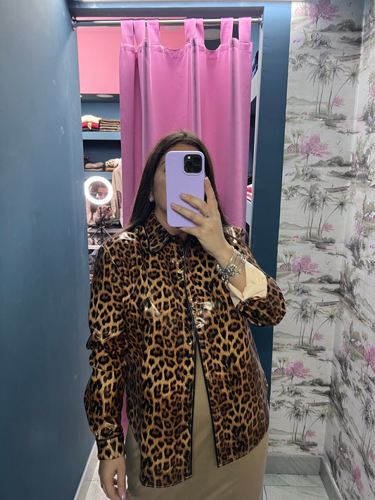 Camicia animalier Basta