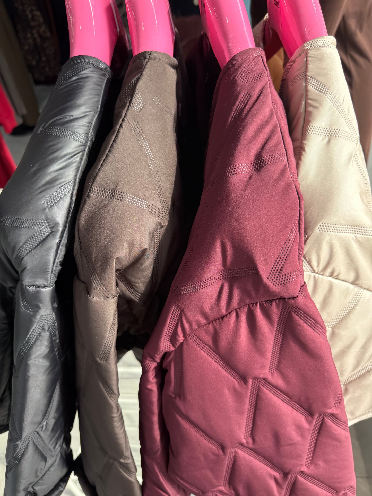 Piumino quadrifoglio