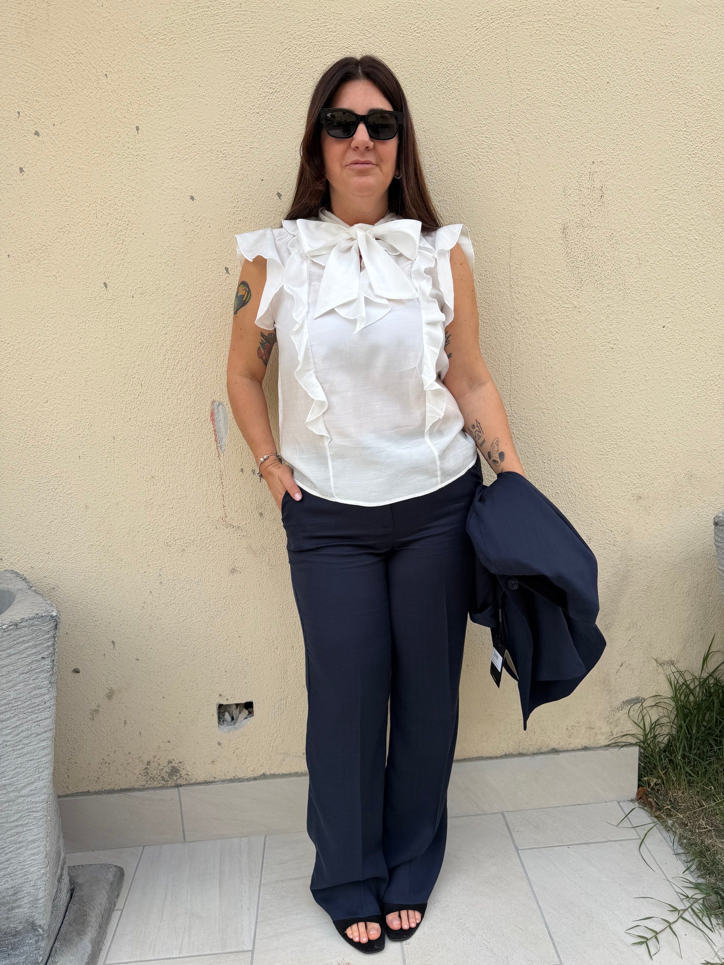 Camicia con volant SG