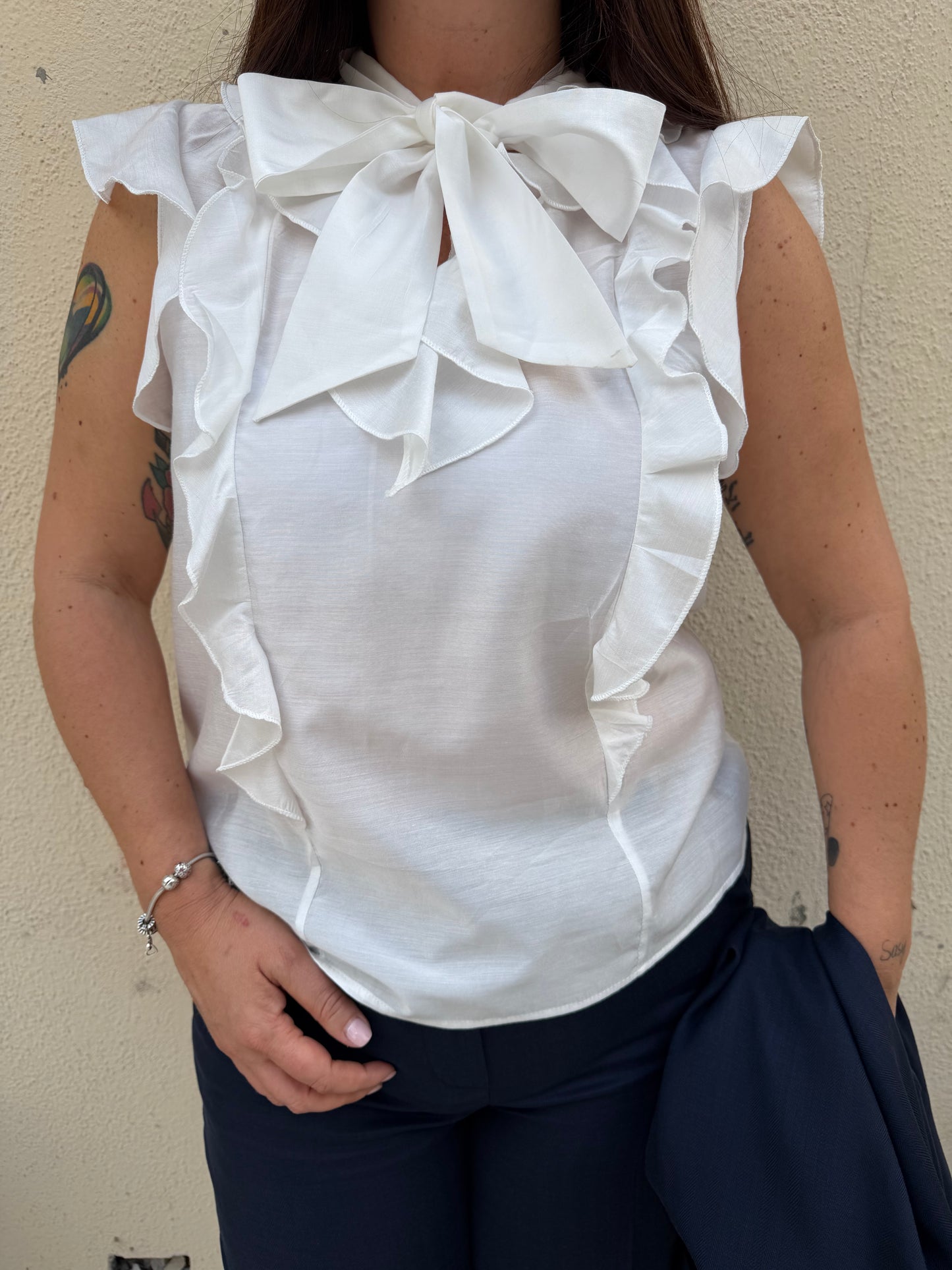 Camicia con volant SG