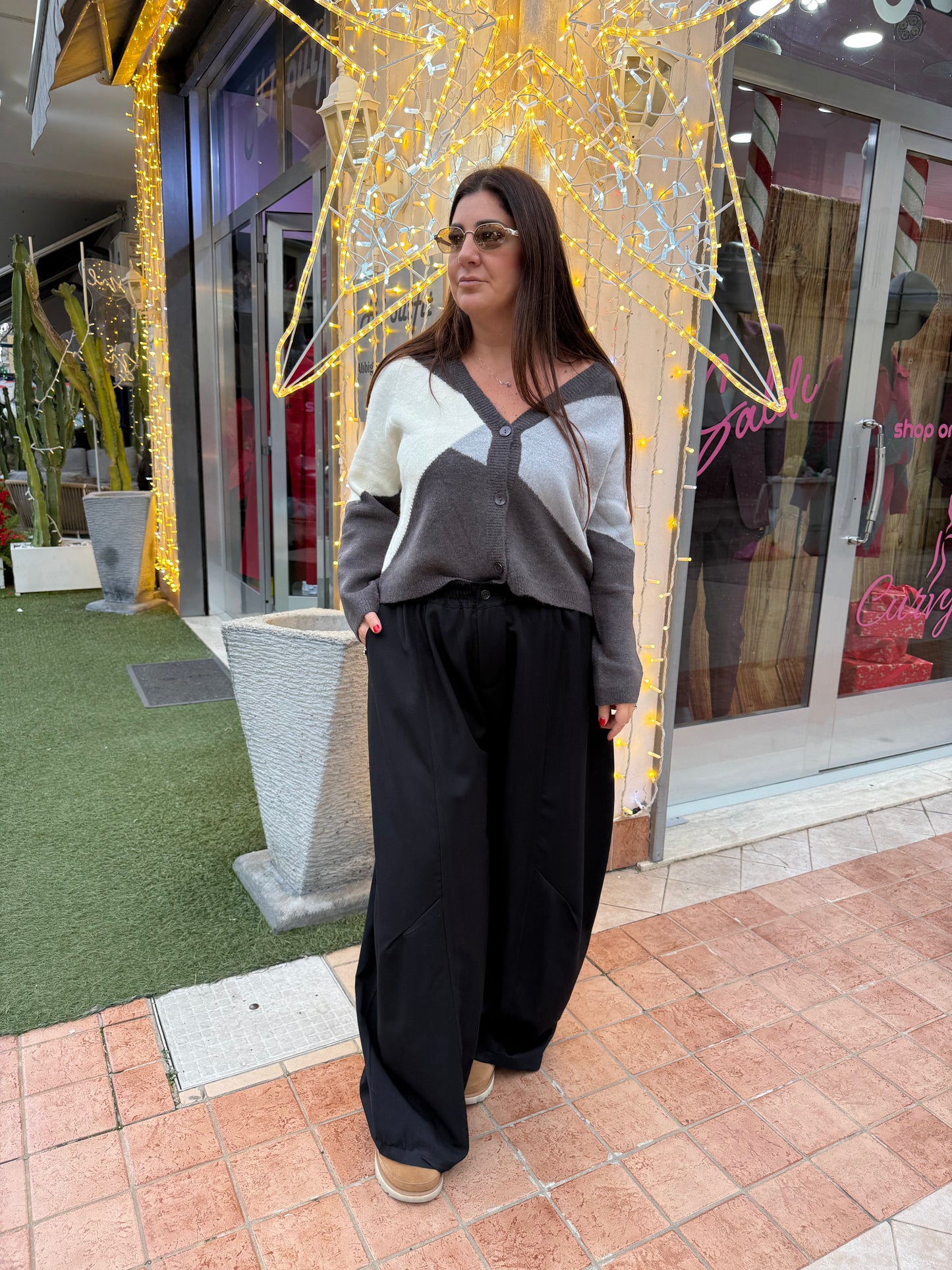 Pantalone curvy ballon