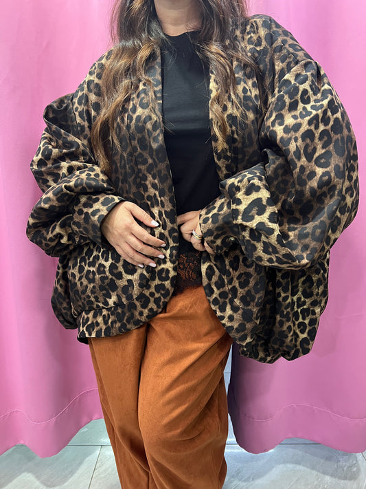 Bomber maculato curvy