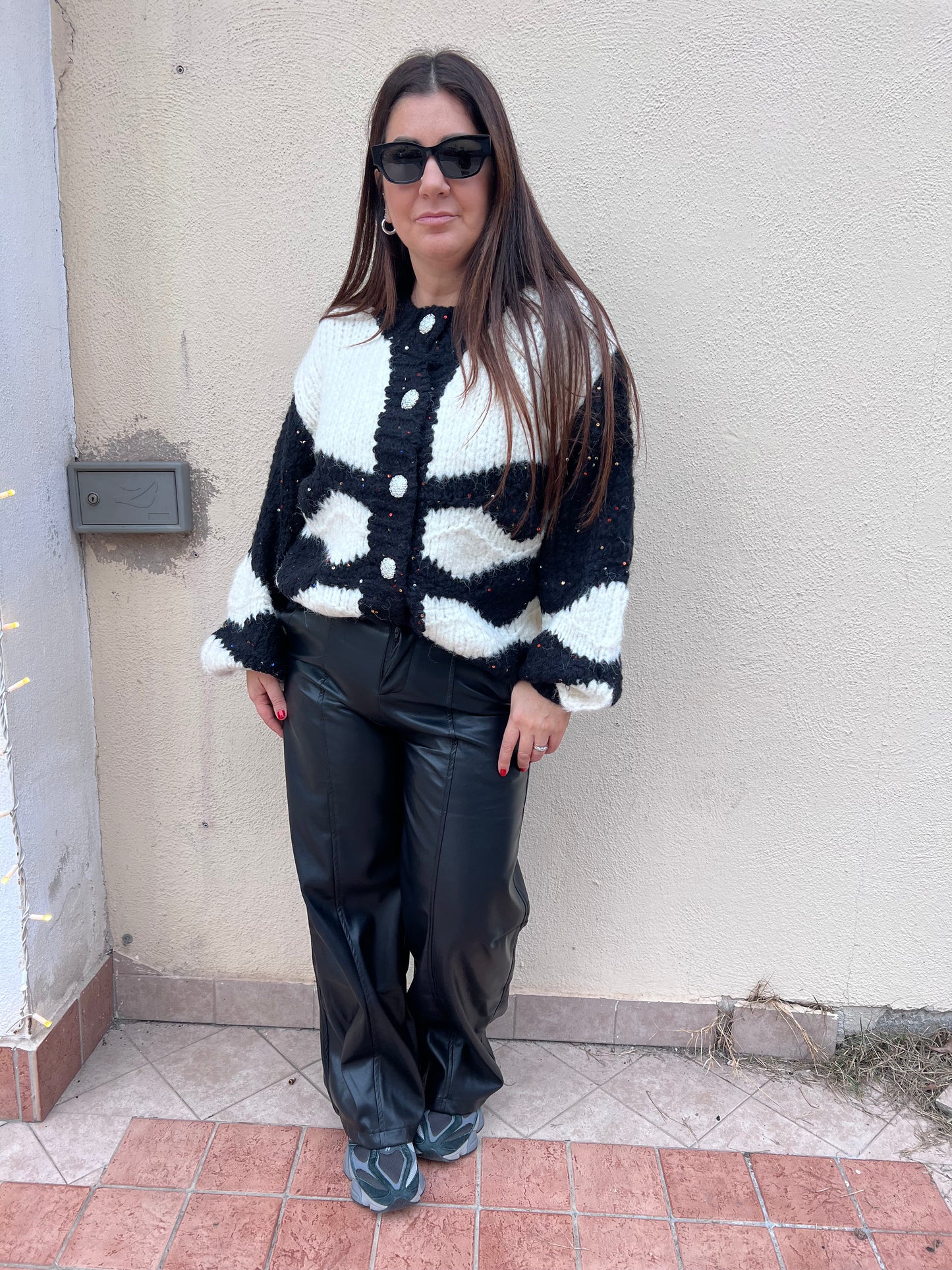 Pantalone ecopelle Alessia