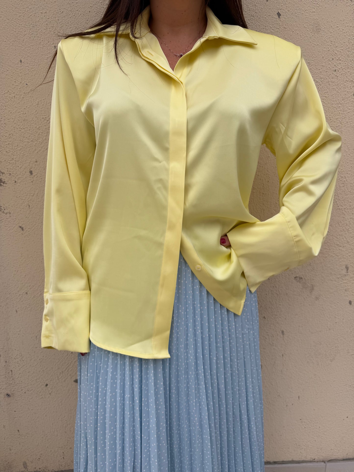 Camicia Madonna raso